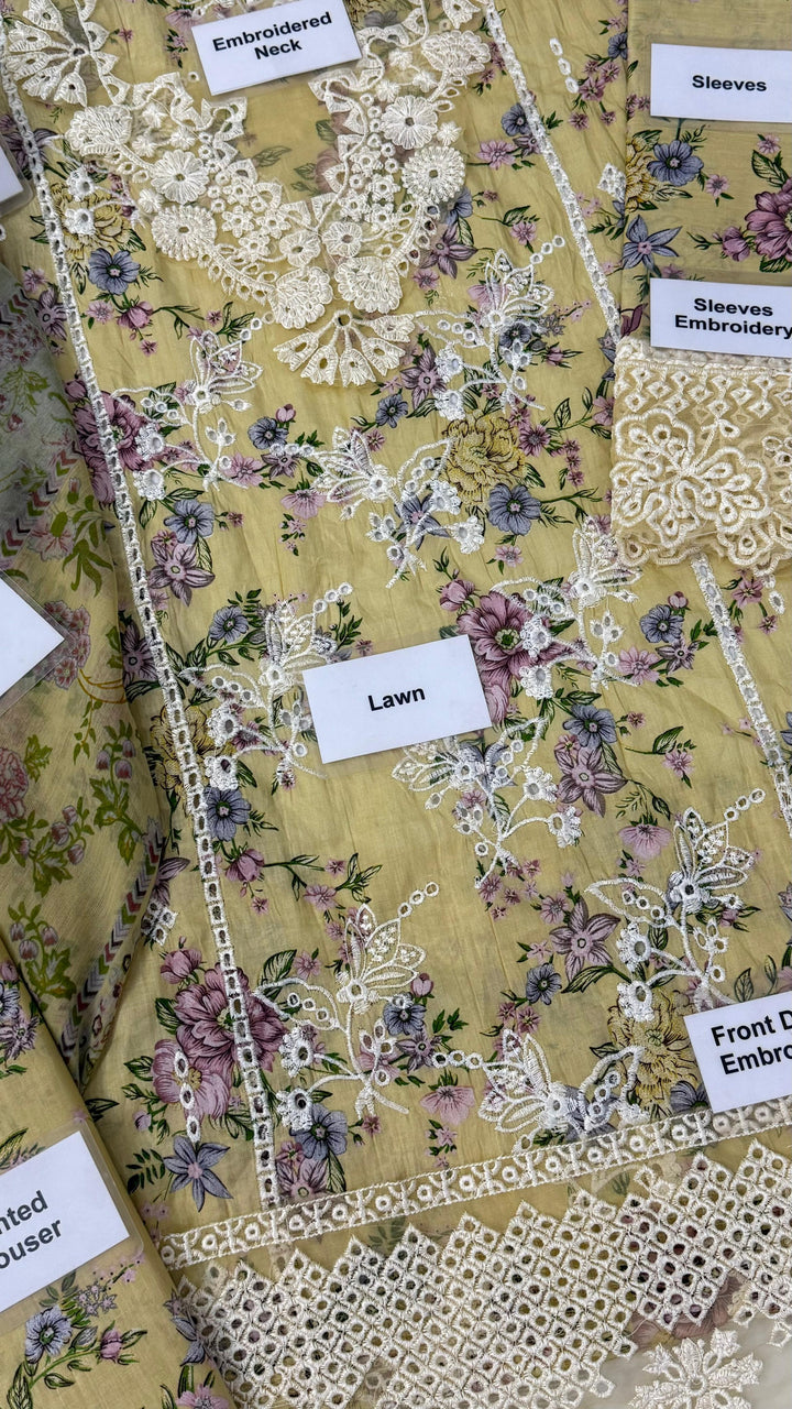 Baroque Lawn Suit-Lawn Suits-Replica Zone