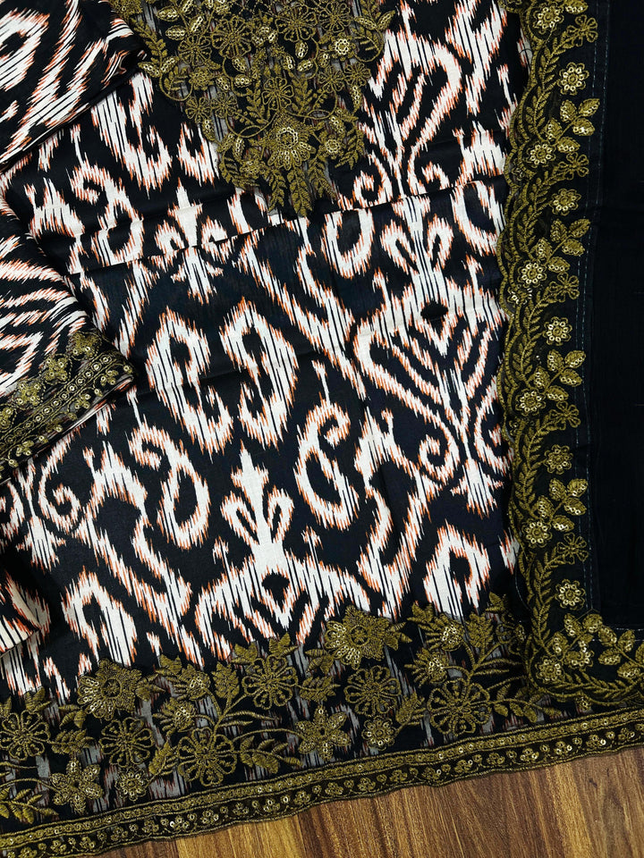 Baroque Lawn Suit-Lawn Suits-Replica Zone