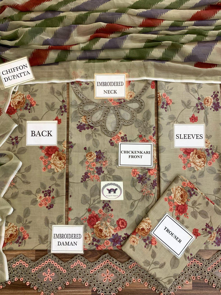 Baroque Lawn Suit-Lawn Suits-Replica Zone