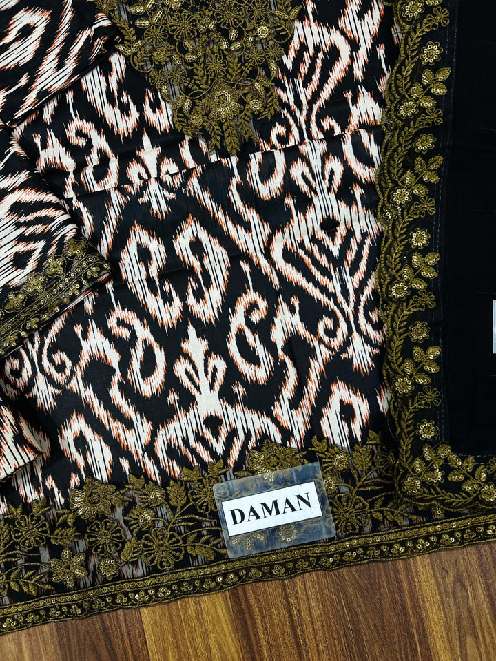 Baroque Lawn Suit-Lawn Suits-Replica Zone