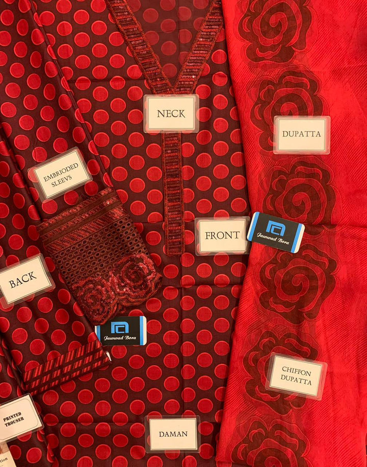 Baroque Lawn Suit-Lawn Suits-Replica Zone