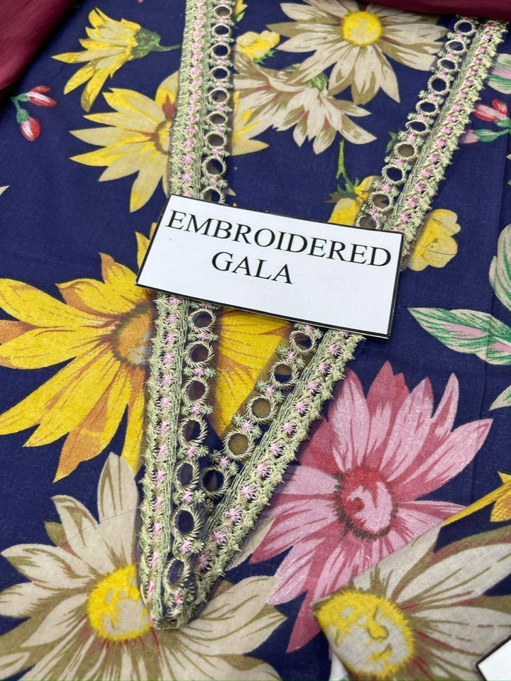 Baroque Lawn Suit-Lawn Suits-Replica Zone