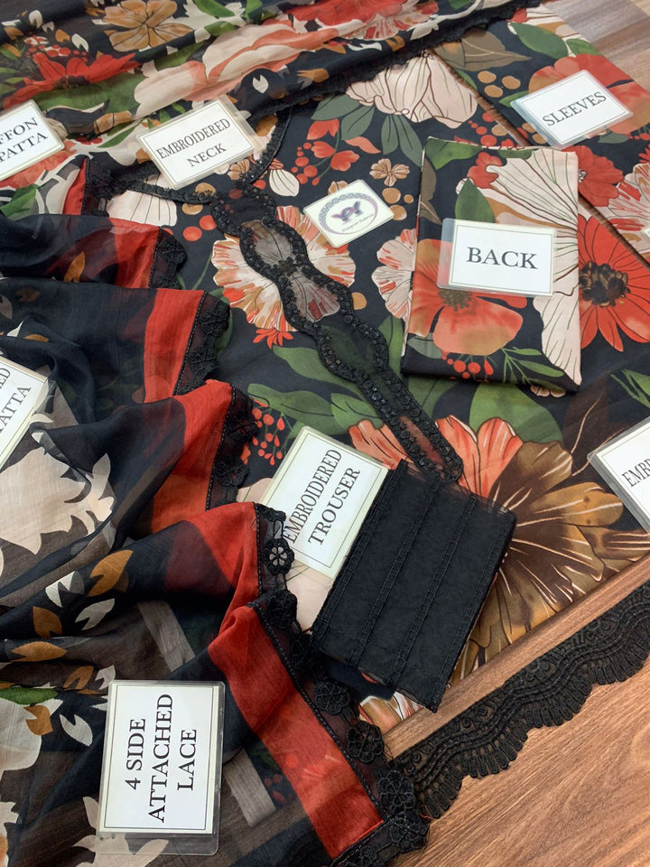 Baroque Lawn Suit-Lawn Suits-Replica Zone