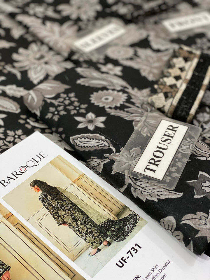 Baroque Lawn Suit-Lawn Suits-Replica Zone