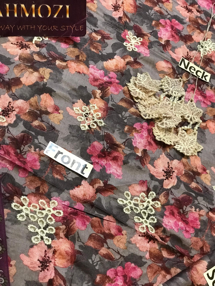 Baroque Lawn Suit-Lawn Suits-Replica Zone