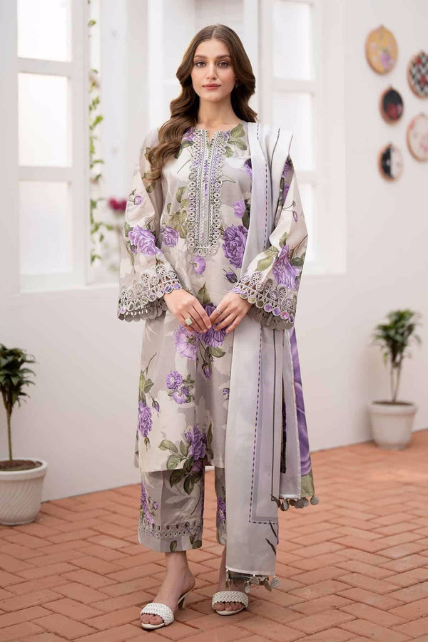 Baroque Lawn Suit-Lawn Suits-Replica Zone