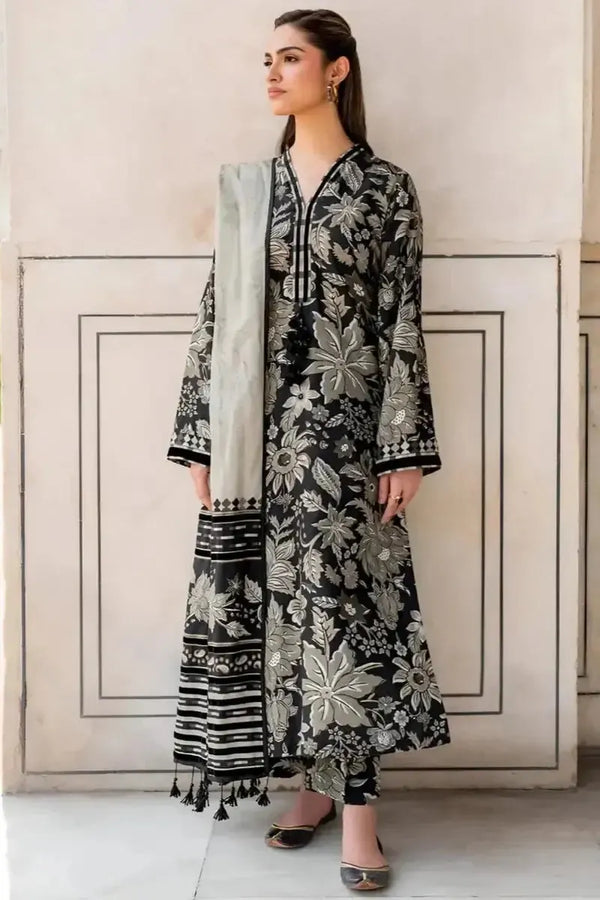 Baroque Lawn Suit-Lawn Suits-Replica Zone