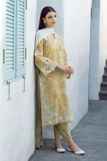 Baroque Lawn Suit-Lawn Suits-Replica Zone