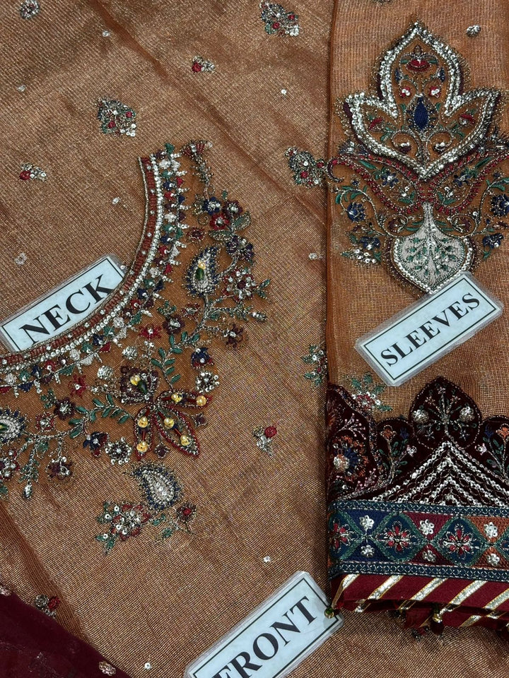 Baroque Masuri Bridal Suit-Bridal Suits-Replica Zone
