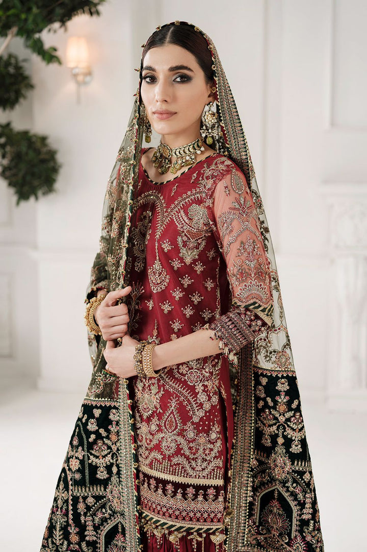 Baroque Net Bridal Suit-Bridal Suits-Replica Zone