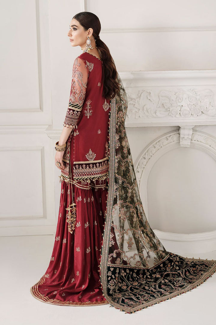 Baroque Net Bridal Suit-Bridal Suits-Replica Zone