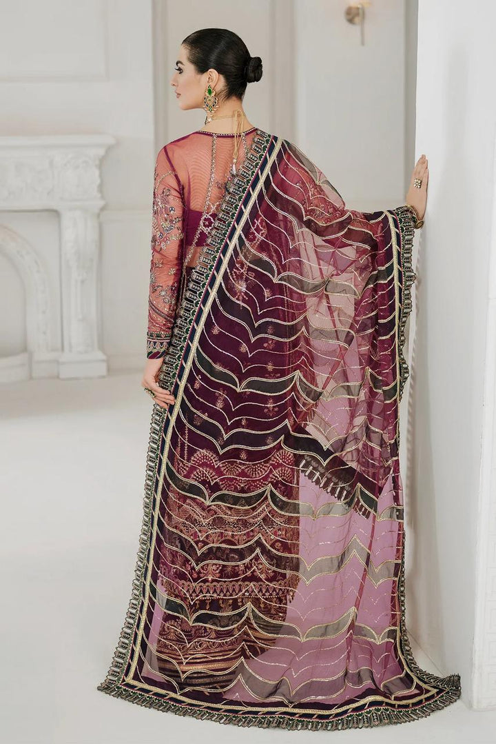 Baroque Net Bridal Suit-Bridal Suits-Replica Zone
