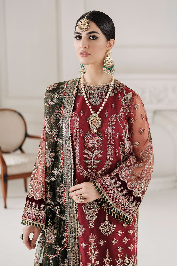 Baroque Net Bridal Suit-Bridal Suits-Replica Zone