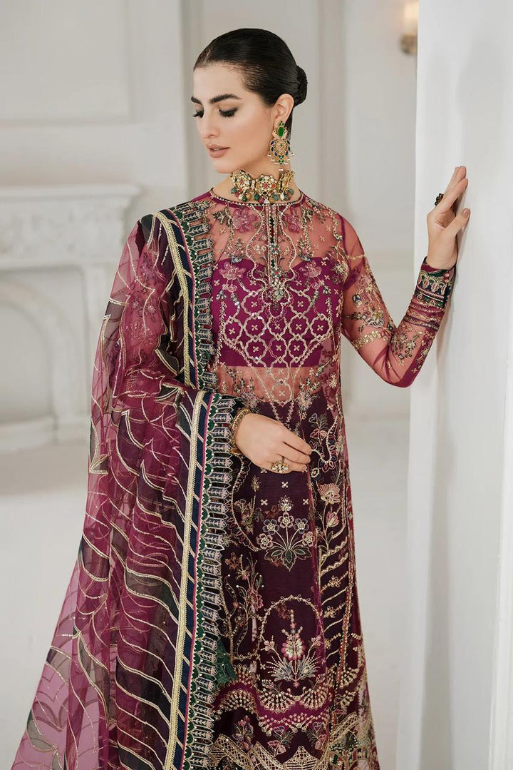 Baroque Net Bridal Suit-Bridal Suits-Replica Zone