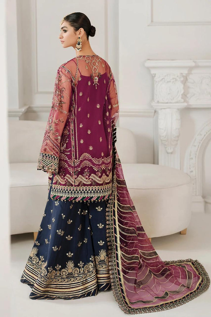 Baroque Net Bridal Suit-Bridal Suits-Replica Zone