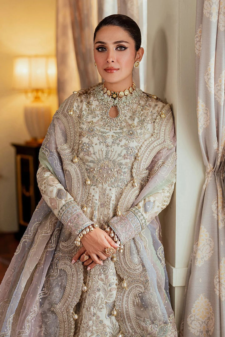 Baroque Net Maxi-Bridal Suits-Replica Zone