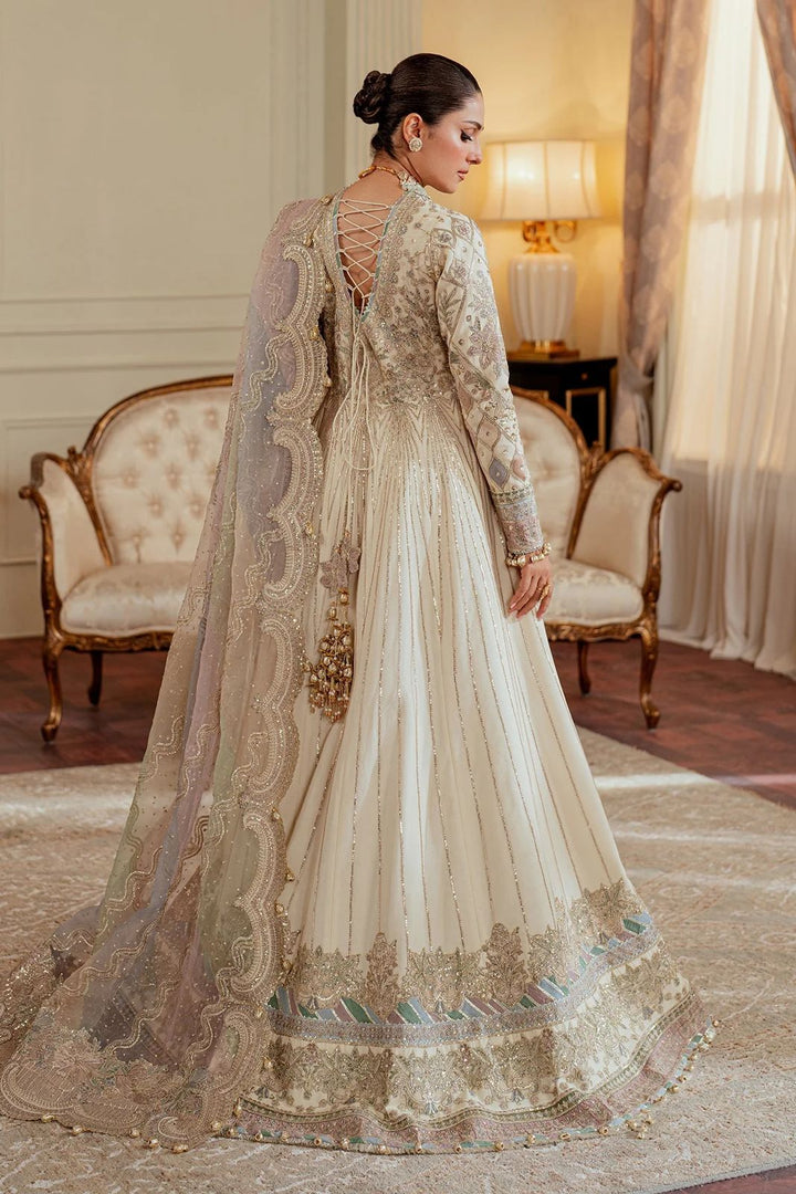 Baroque Net Maxi-Bridal Suits-Replica Zone