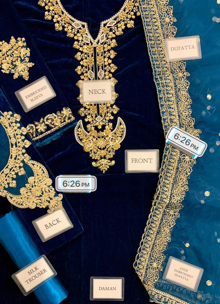 Baroque Velvet Suit-Replica Suits-Replica Zone