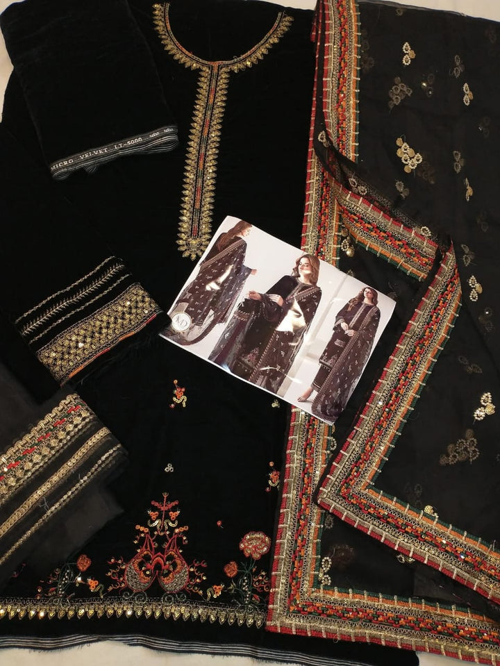Baroque Velvet Suit-Replica Suits-Replica Zone