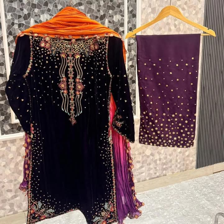 Baroque Velvet Suit-Replica Suits-Replica Zone