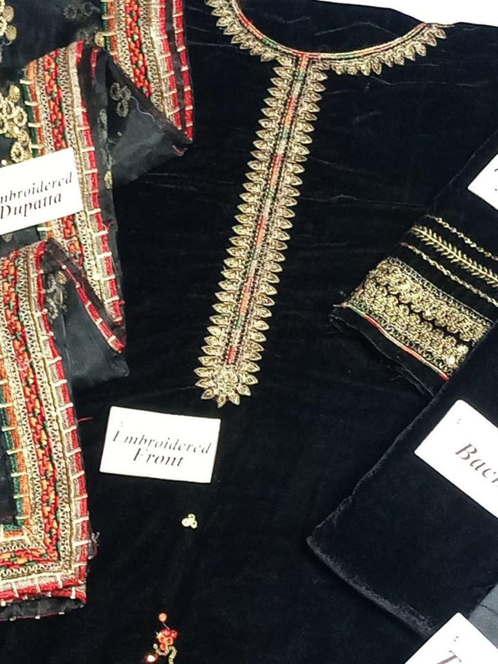 Baroque Velvet Suit-Replica Suits-Replica Zone