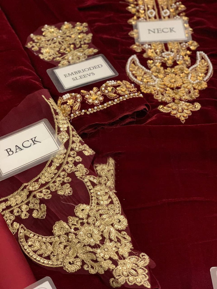 Baroque Velvet Suit-Replica Suits-Replica Zone