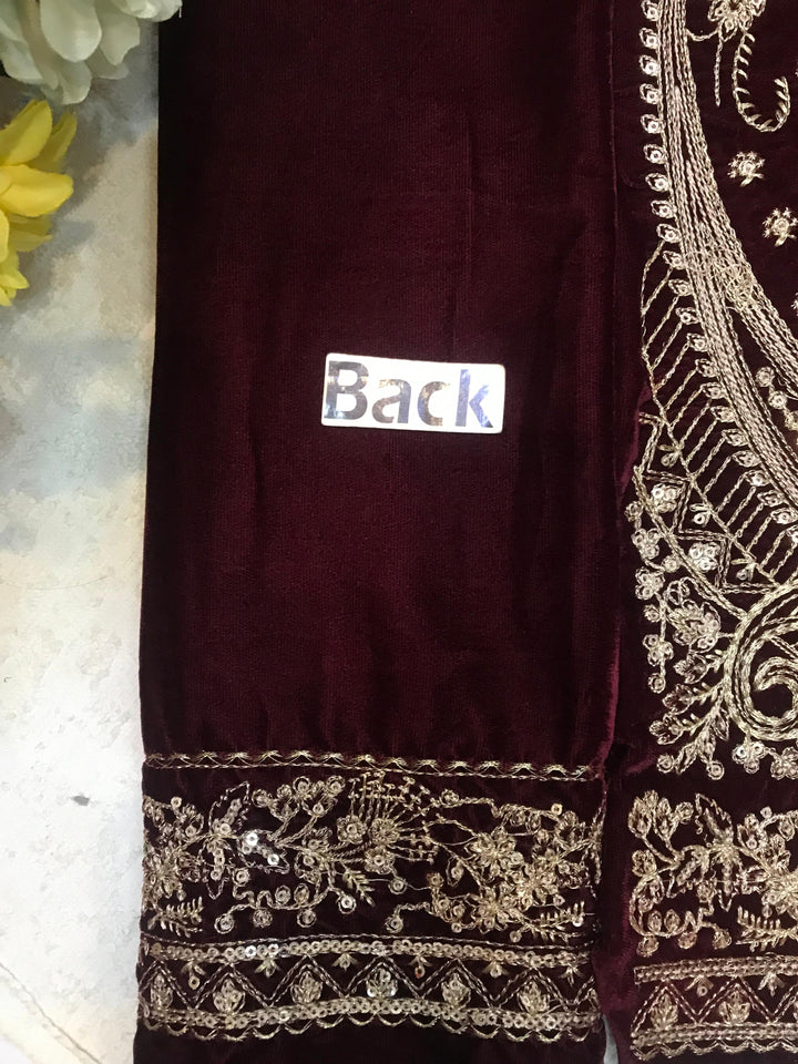 Baroque Velvet Suit-Replica Suits-Replica Zone