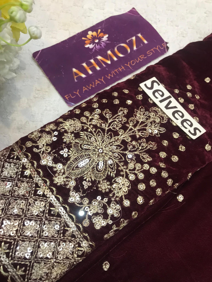 Baroque Velvet Suit-Replica Suits-Replica Zone