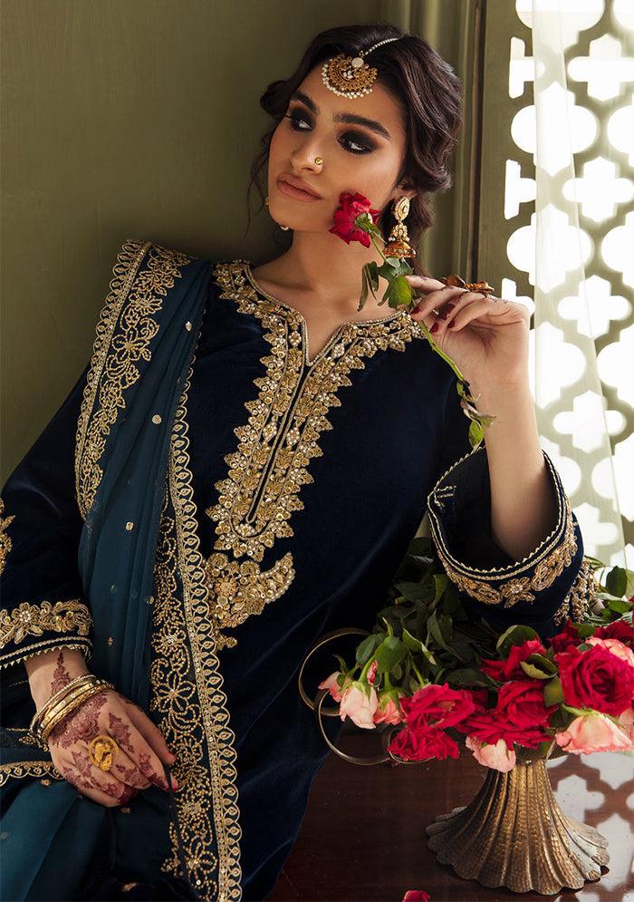 Baroque Velvet Suit-Replica Suits-Replica Zone