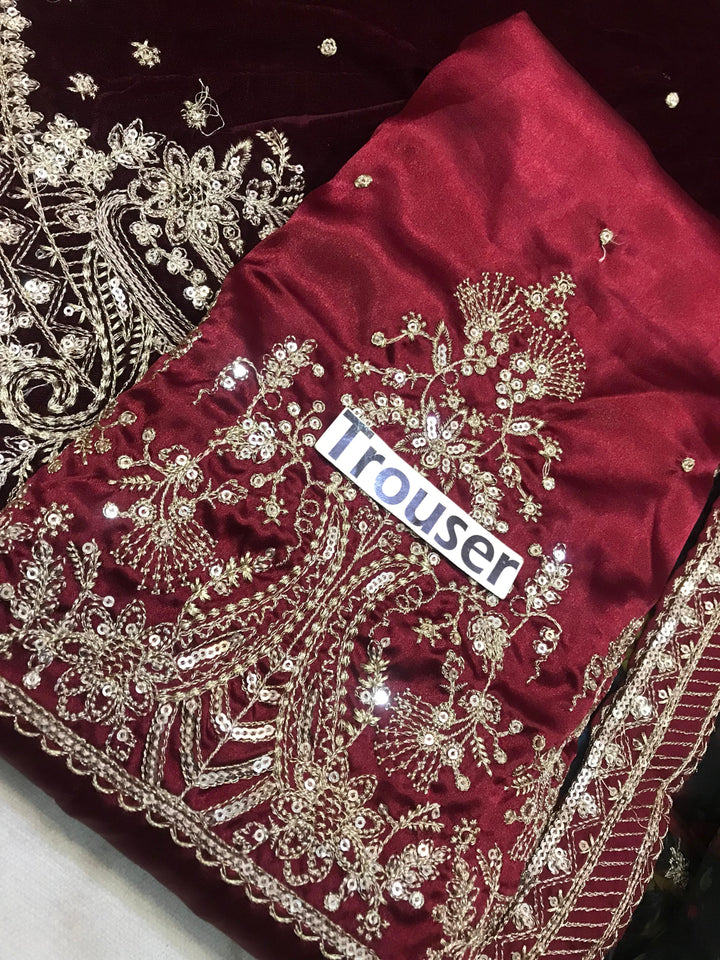 Baroque Velvet Suit-Replica Suits-Replica Zone