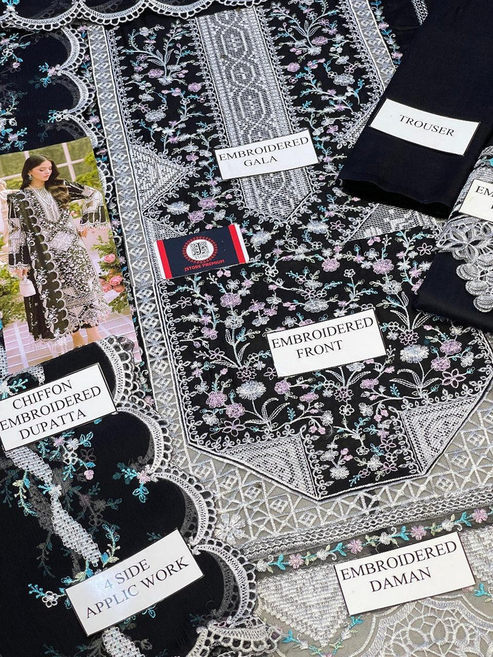 Bin Ilyas Lawn Suit-Lawn Suits-Replica Zone