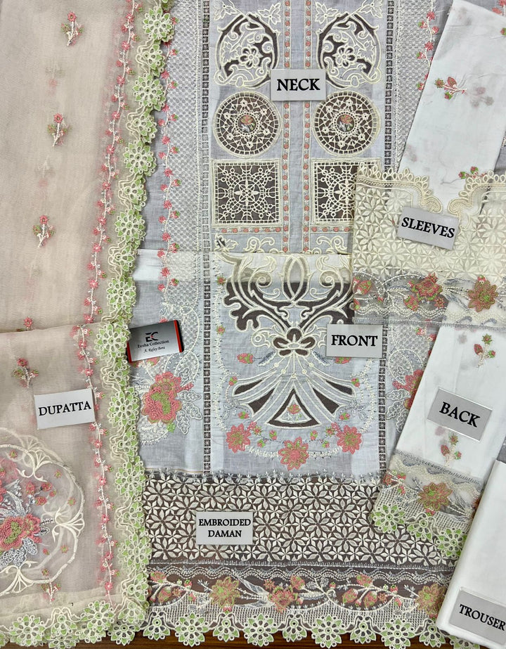 Bin Ilyas Lawn Suit-Lawn Suits-Replica Zone