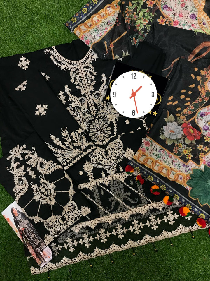 Bin Ilyas Lawn Suit-Lawn Suits-Replica Zone
