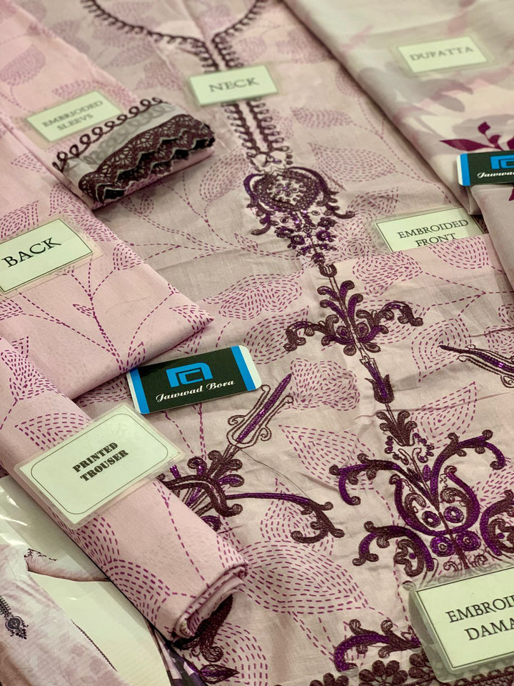 Bin Ilyas Lawn Suit-Lawn Suits-Replica Zone