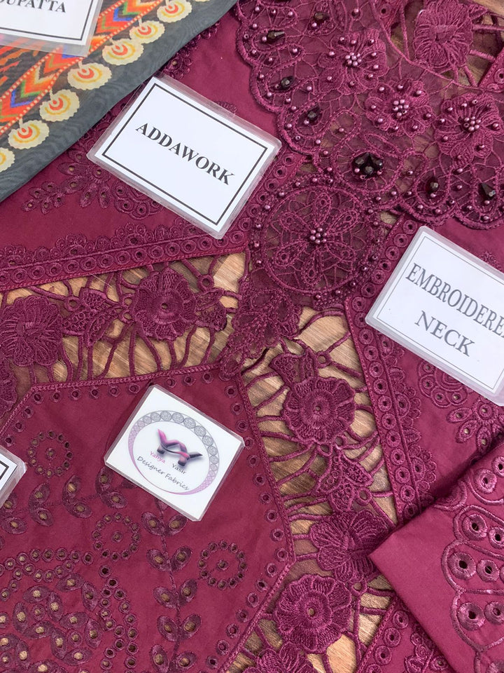 Bin Ilyas Lawn Suit-Lawn Suits-Replica Zone