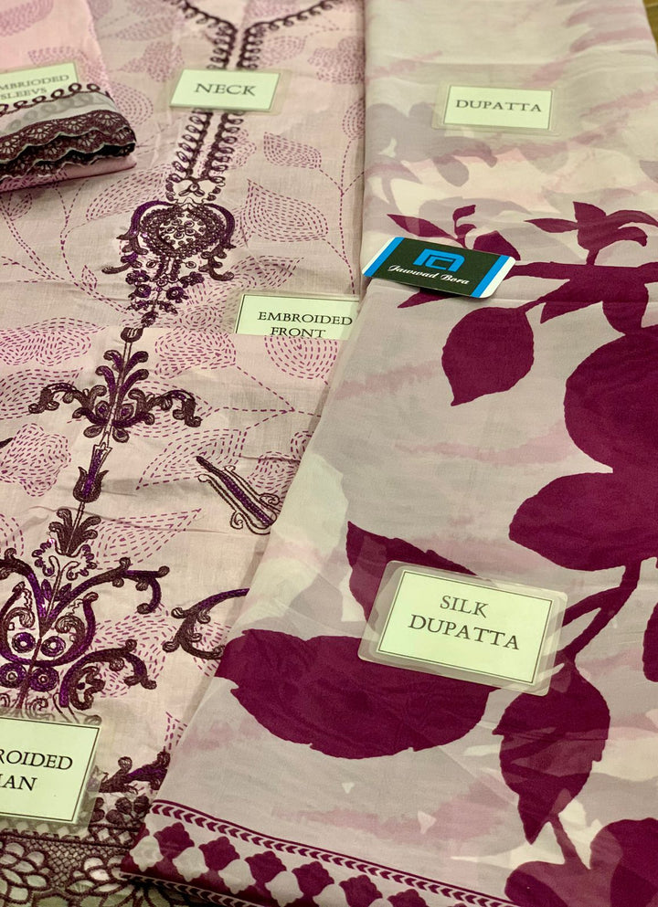 Bin Ilyas Lawn Suit-Lawn Suits-Replica Zone