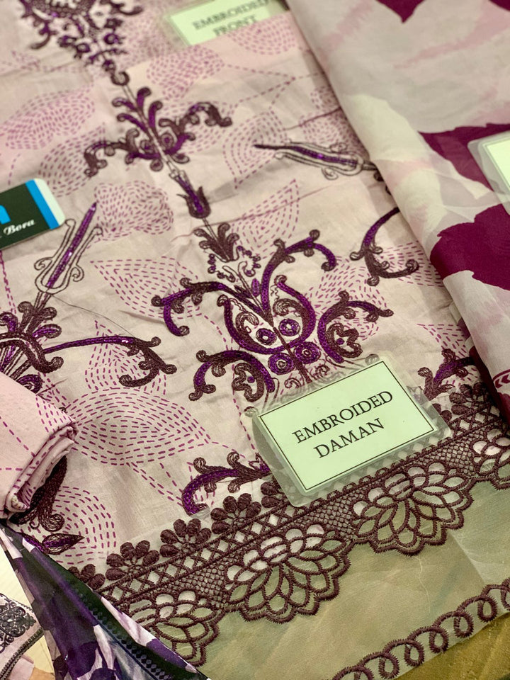 Bin Ilyas Lawn Suit-Lawn Suits-Replica Zone