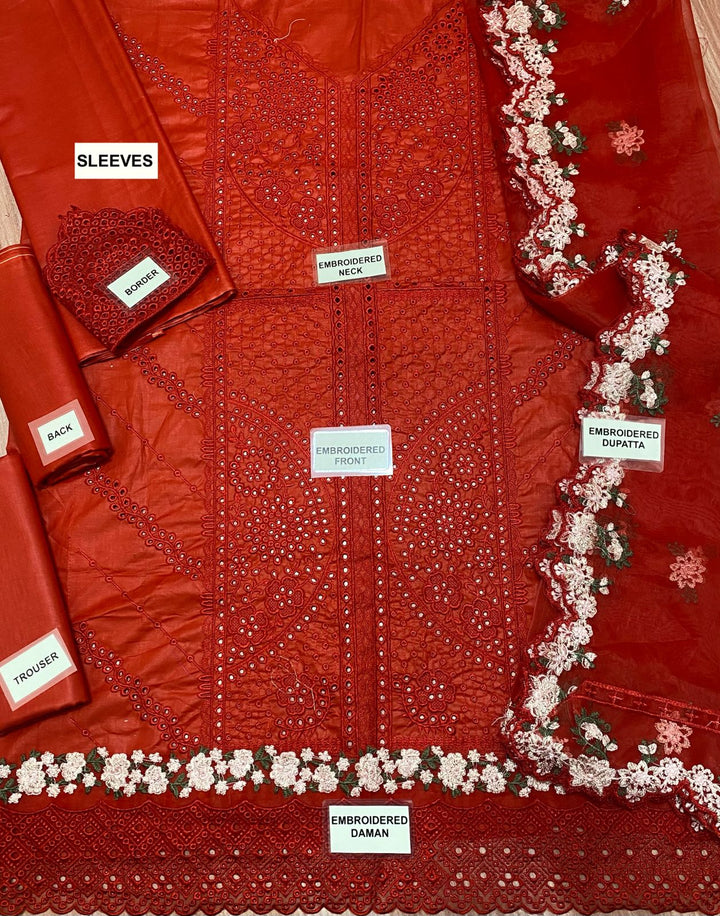 Bin Ilyas Lawn Suit-Lawn Suits-Replica Zone