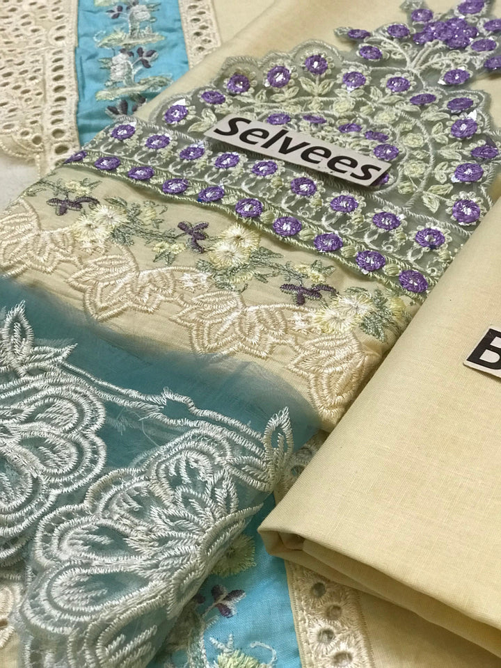 Bin Ilyas Lawn Suit-Lawn Suits-Replica Zone