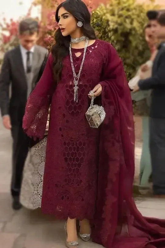 Bin Ilyas Lawn Suit-Lawn Suits-Replica Zone