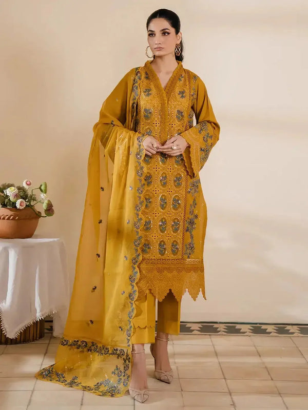 Bin Ilyas Lawn Suit-Lawn Suits-Replica Zone