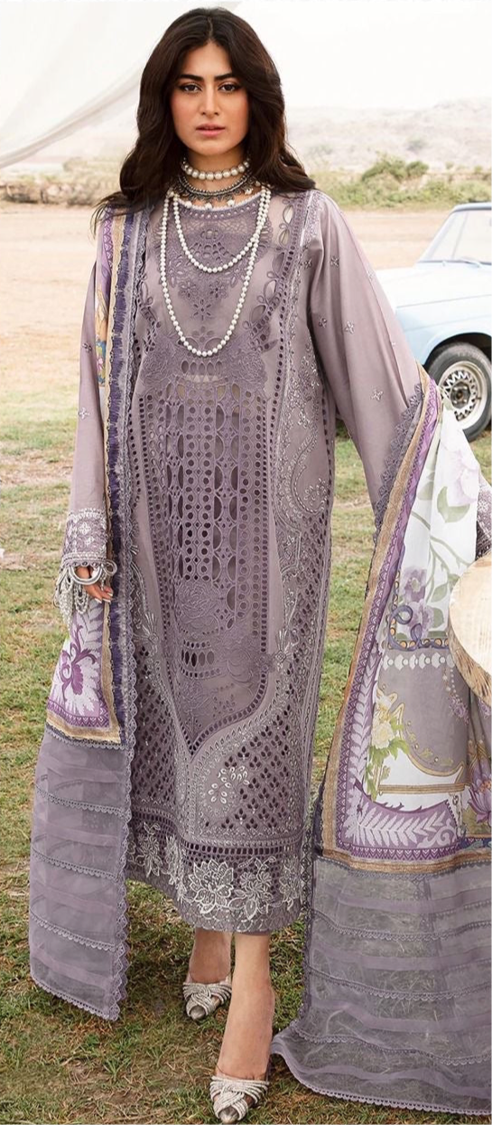 Bin Ilyas Lawn Suit-Lawn Suits-Replica Zone