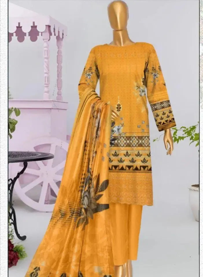 Bin Saeed Lawn Suit-Lawn Suits-Replica Zone