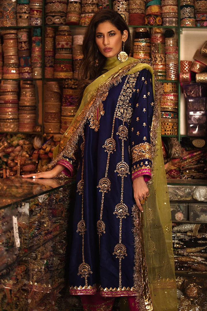 Bisma Khan Chiffon Suit-Replica Suits-Replica Zone