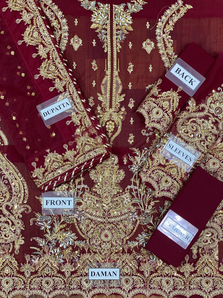 Charizma Chiffon Suit-Replica Suits-Replica Zone