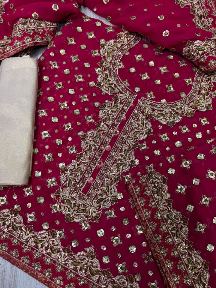 Charizma Chiffon Suit-Replica Suits-Replica Zone