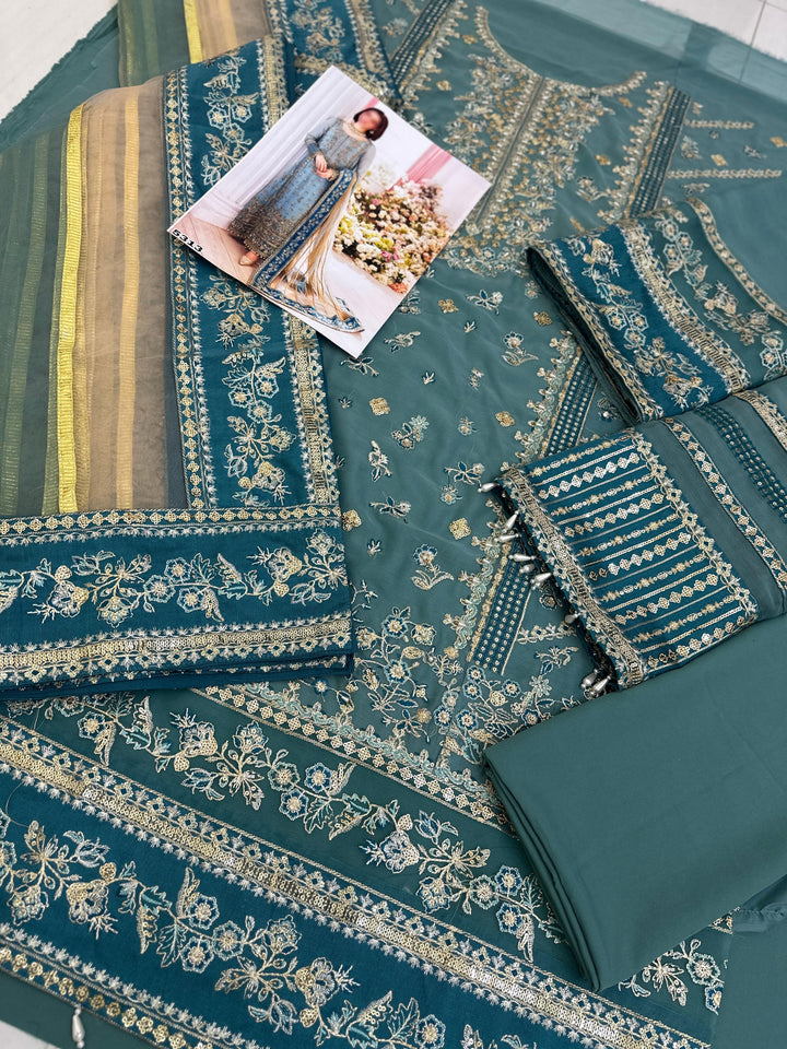 Charizma Chiffon Suit-Replica Suits-Replica Zone
