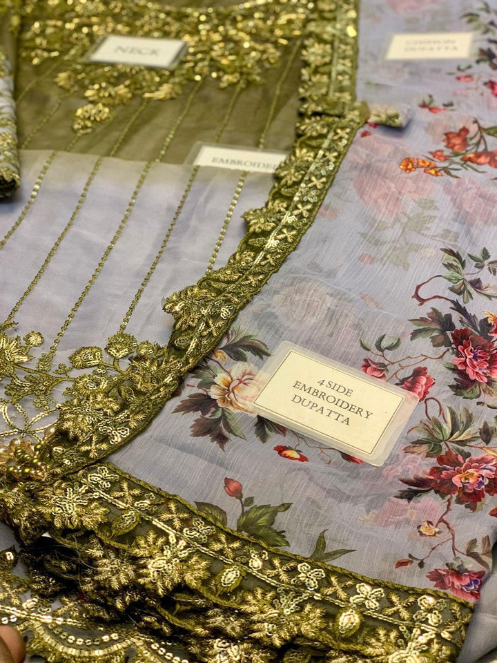 Charizma Chiffon Suit-Replica Suits-Replica Zone