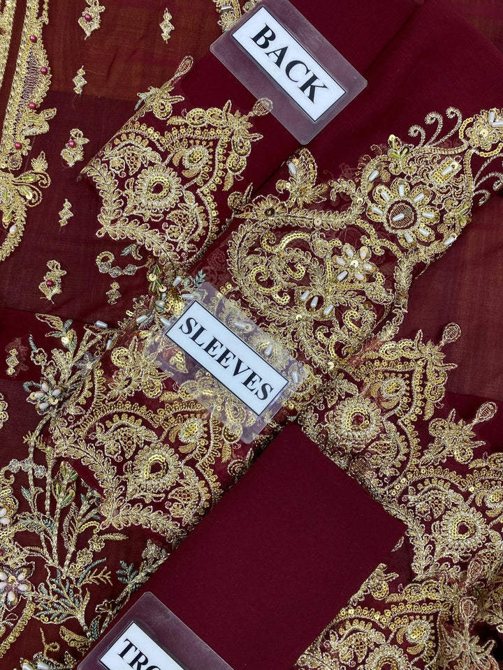 Charizma Chiffon Suit-Replica Suits-Replica Zone