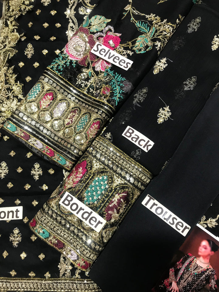 Charizma Chiffon Suit-Replica Suits-Replica Zone